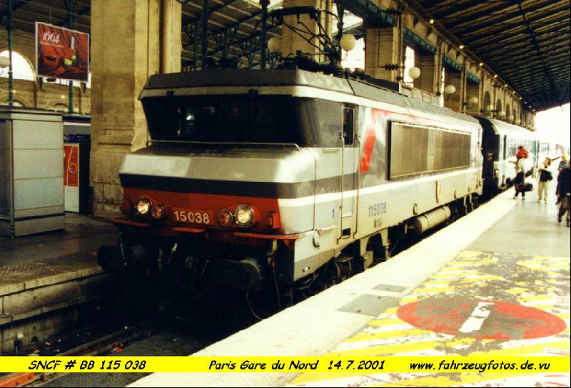 SNCF # BB 115 038
