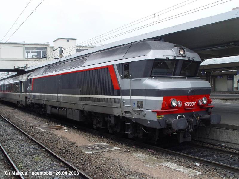 SNCF 172037 am 26.04.2003 in Mulhouse