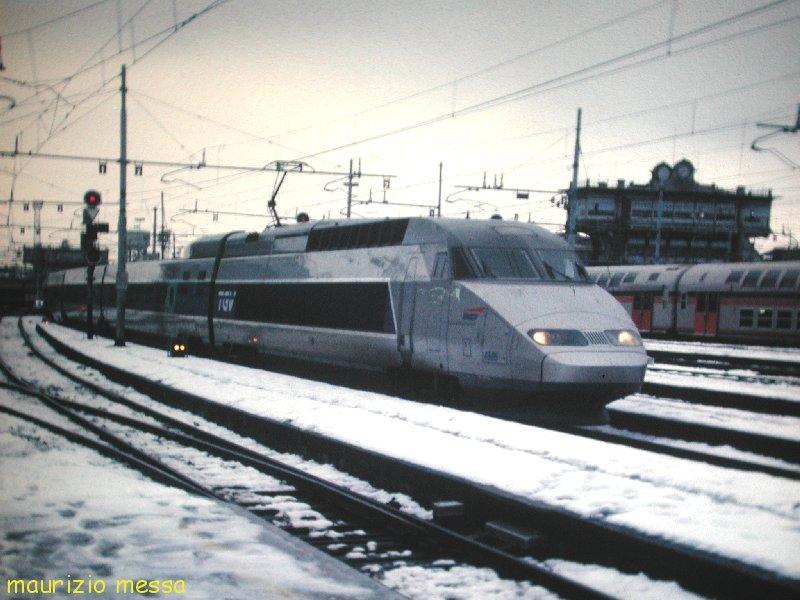 SNCF TGV 4505 - Milano Centrale FS - 04.01.1997