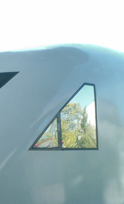 So kann man sich einen Baum auch ansehen, wenn auch nur ein paar
Augenblicke! (ICE 1 am 05.05.2008 in Peine bei einem
Zwangshalt)