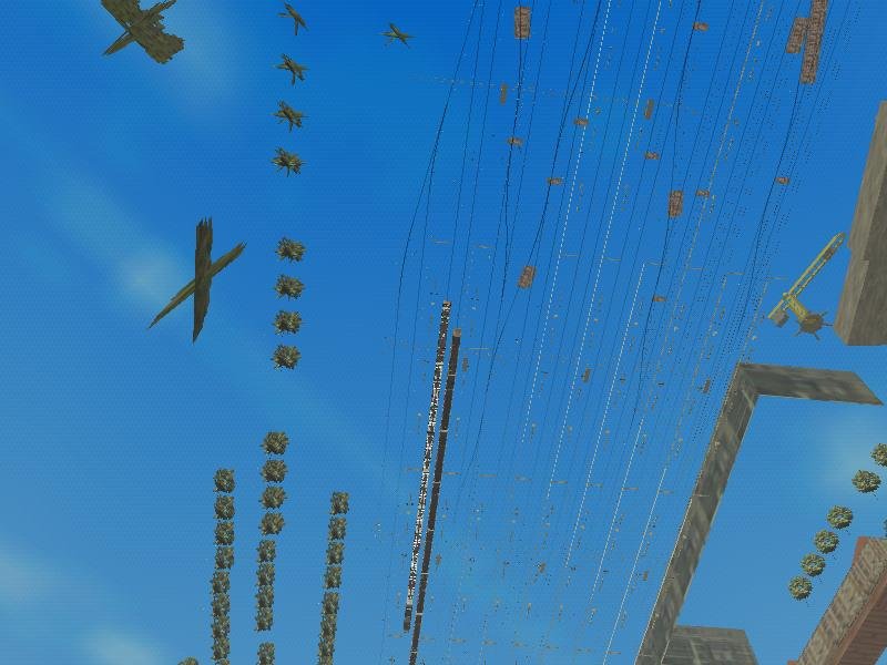 So sah es aus, als bei mir der  Erdboden fehlte  (Ansicht 4, Vorfeld von Stuttgart HBF). Bume, Gebude und Bahnsteige waren schon zu sehen, aber nur das Gras, Gleisschotter und Erde u.s.w. fehlten. In letzter Zeit spielte dann MSTS bei mir verrckt. Das Spiel strtzte immerwieder ab u.s.w. Jetzt hab ich meine Festplatte formatiert und mchte sie nochmal auf Viren berprfen. Auf jeden Fall kann ich jetzt mit Erdboden spielen.