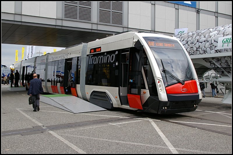 Solaris Tramino S100 Ist Eine Niederflur Strassenbahn Mit