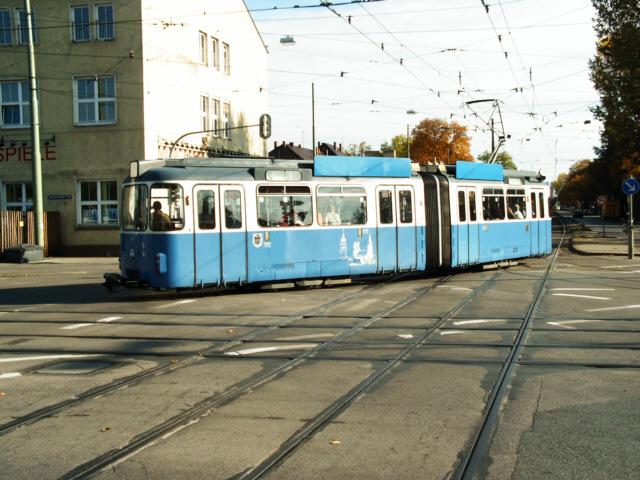 Sonderfahrt: 2031 am 23.10.04 am Leonrodplatz