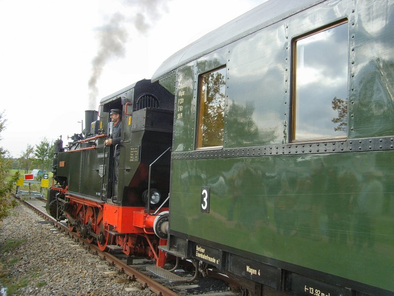 Sonderzug auf der Heidekrautbahn, 7. 10. 2007