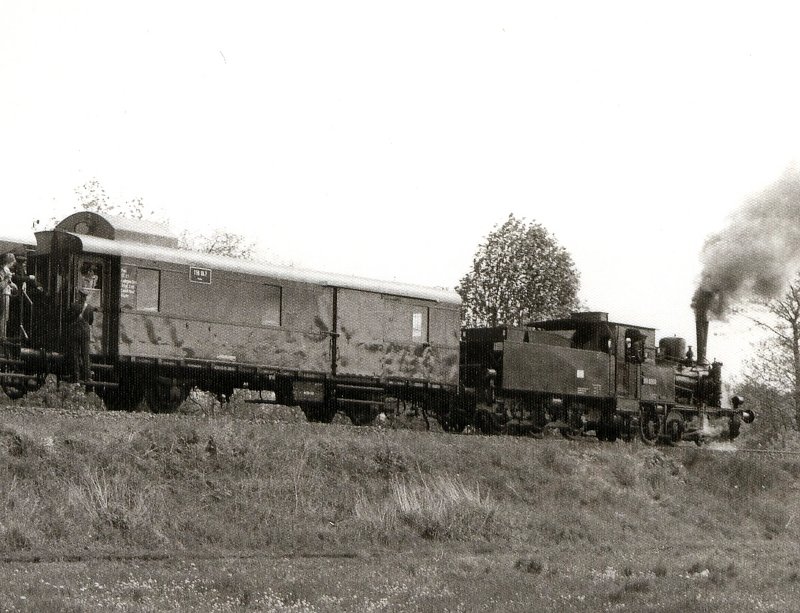 Sonderzug auf der Heidekrautbahn, um 1988