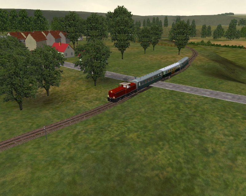 Sonderzug auf der Jagsttalbahn