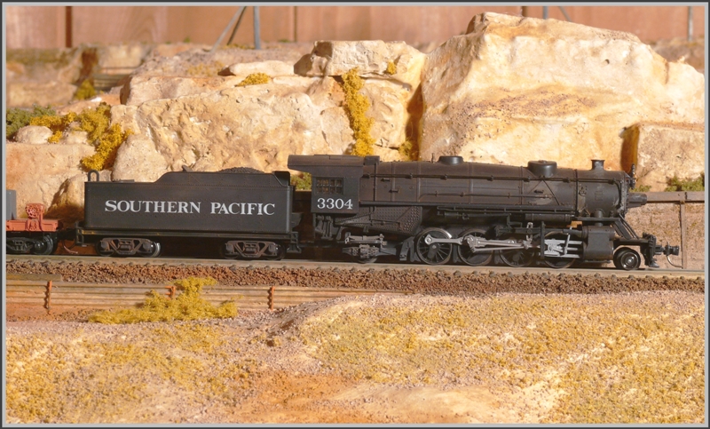Southern Pacific Mikado 3304 im Cabo Canon. (29.09.2009)