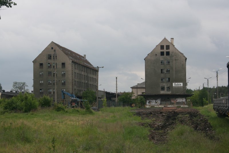 Speichergebude am Bahnhof