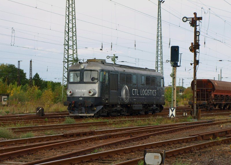 ST 43 R-001 am 5.10.08 in Merseburg.
