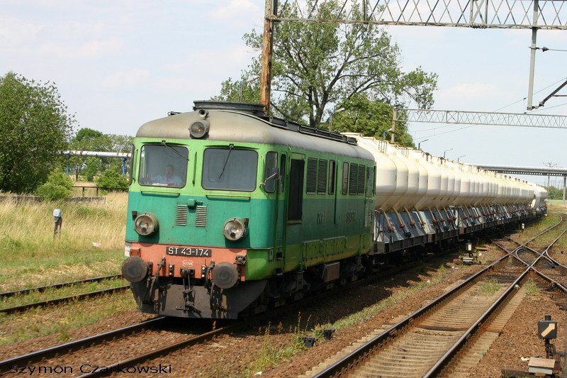 ST43-174 in der Nhe von Leszno, 27.06.2006