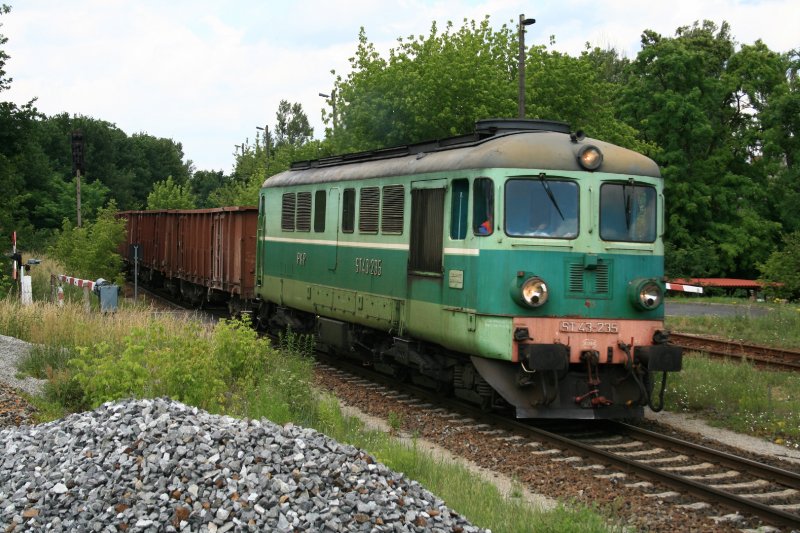 ST43-235 in Guben am 16.06.07