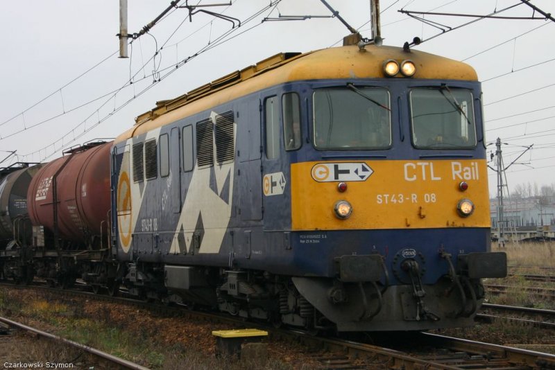 ST43-R08 CTL Rail in Czestochowa am 20.11.2006