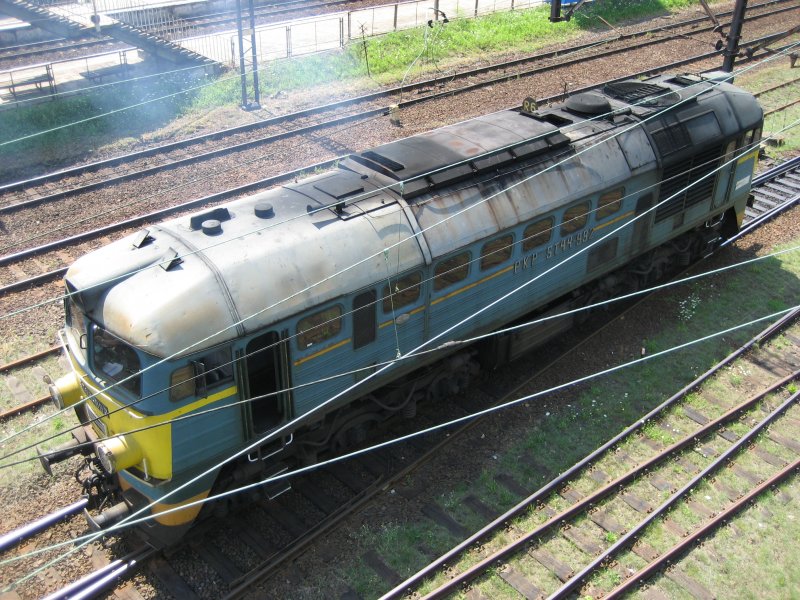ST44-992 von oben am 19.07.2007 in Bydgoszcz.