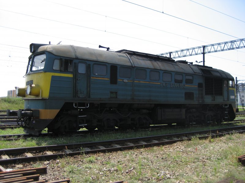 ST44-992 von der PKP am 19.07.2007 in Bydgoszcz.