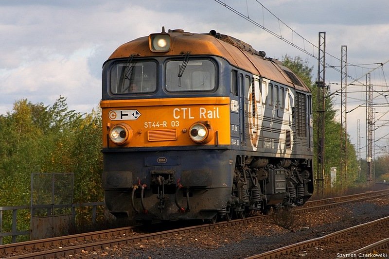 ST44-R03 CTL Rail in Sosnowiec am 13.10.2007.