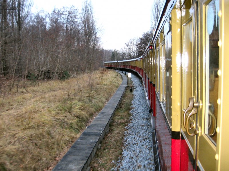Stadtbahner auf der Verbindungskurve Charlottenburg - Halensee /Sdring), Dezember 2006