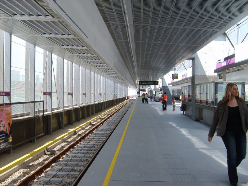 Station Krieau am 10.5.08.