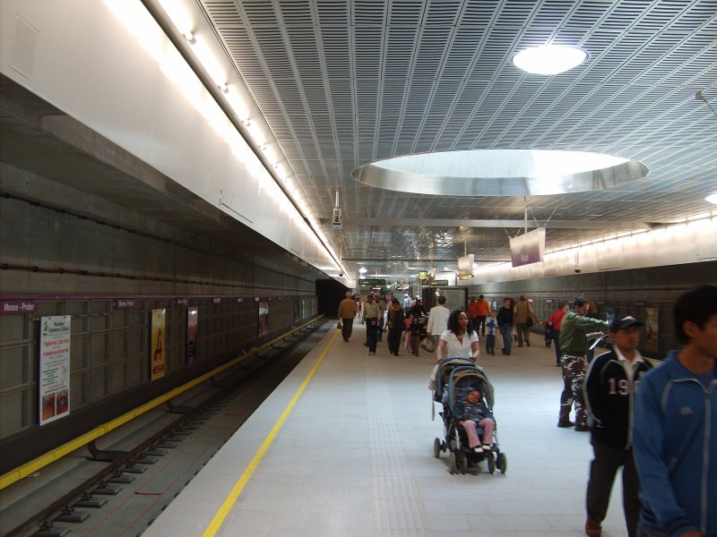 Station Messe-Prater am 10.5.08.