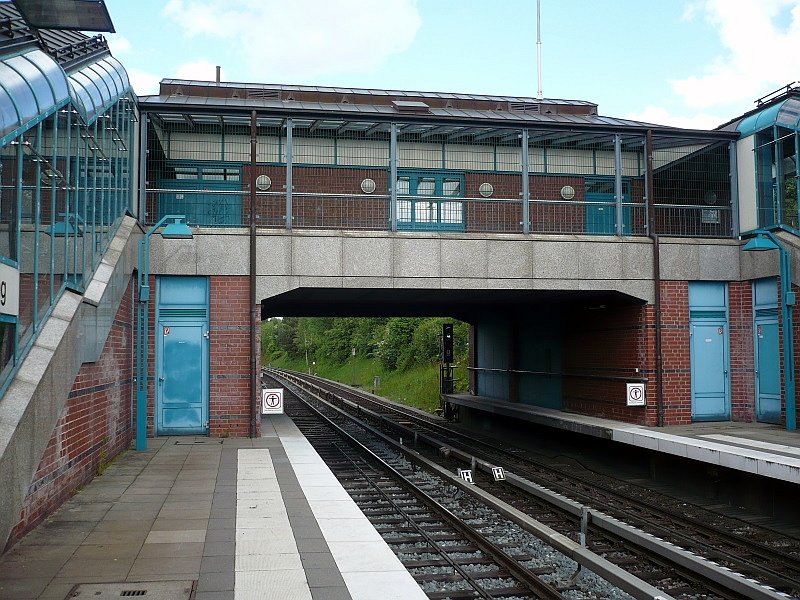 Station Richtweg Linie U1, aufgenommen am 17.05.2008
