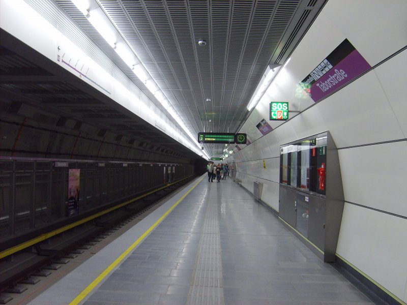 Station Taborstra�e am 10.5.08.