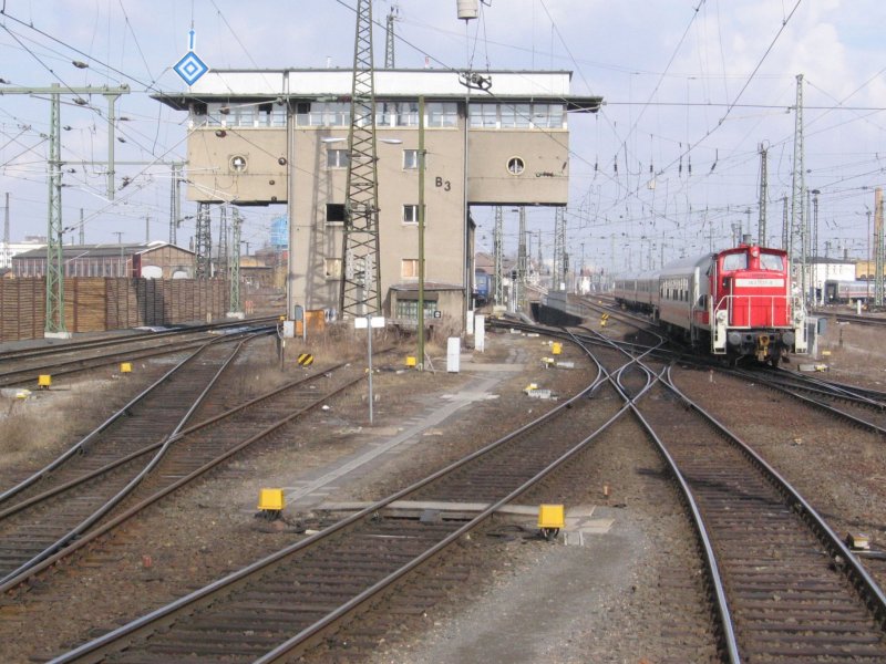 Stellwerk B3 in Leipzig Hbf 2006
