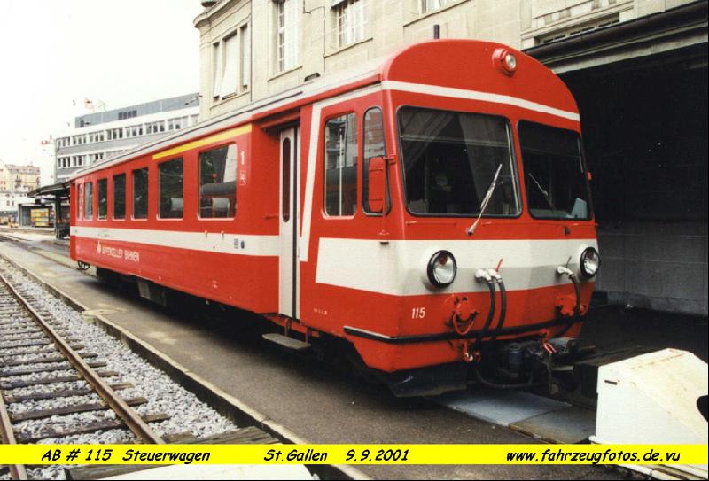 Steuerwagen 115 vor dem Umbau 