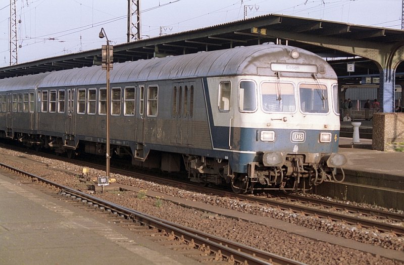 Steuerwagen in Hamm (Westf) 28-10-1993.