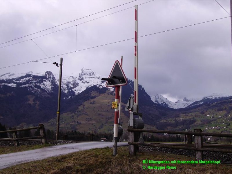 Stimmungsbild: B Mnzgraben mit dem vom Sturm umhllten Margelchopf im Hintergrund.
01.03.08