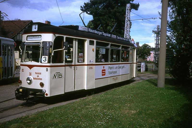 Straenbahn am Depot
