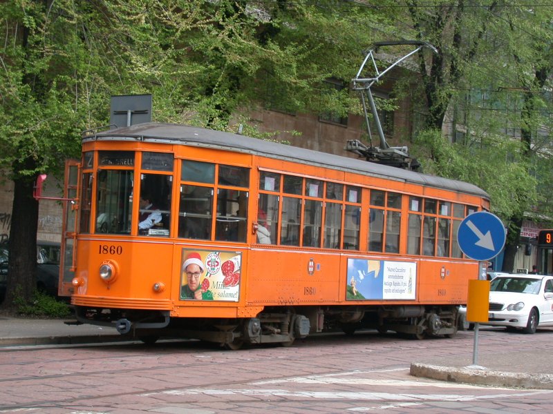 Strassenbahn Milano (13.04.2004)