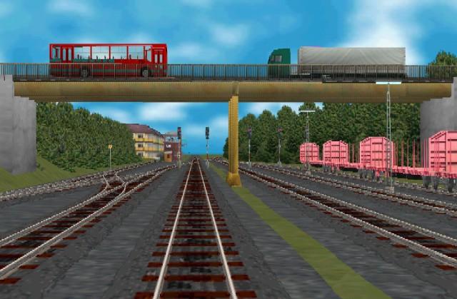 Straenberfhrung im Nahnhof Pronsfeld