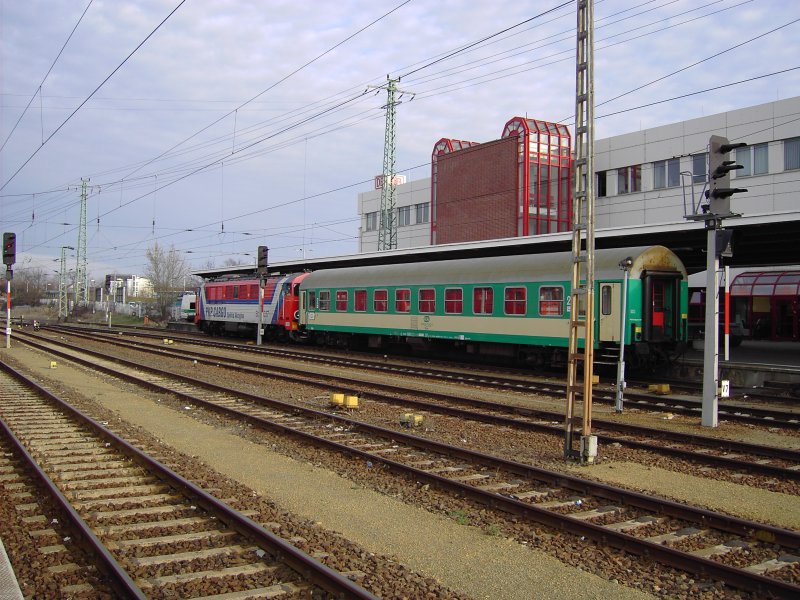 SU46-037 am 15.03.2008 mit Regionalbahn nach Zagan