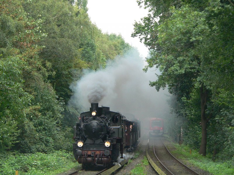 T11  7512 Hannover  mit dem  Preuenzug  in Hoheneichen, 2.9.2007