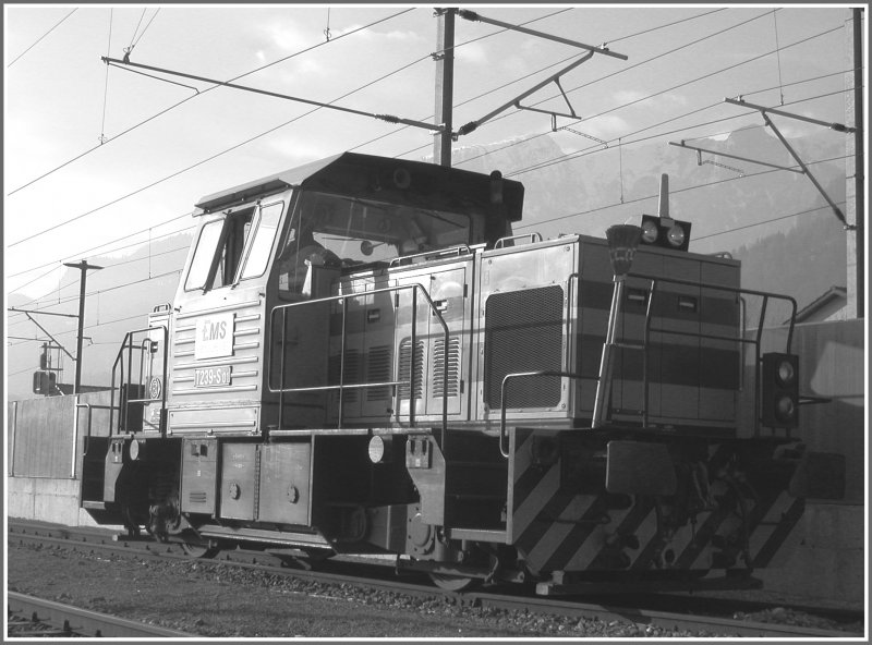 T239-S01 gebaut von CKD Praha bei den Ems Werken in Domat/Ems. (02.01.2007)