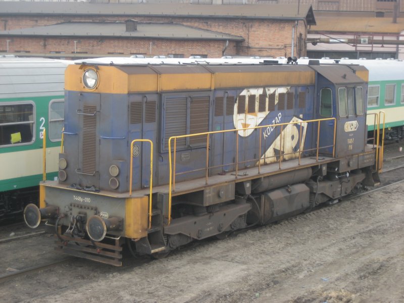 T448P-010 von der CTL am 19.02.2008 in Bydgoszcz (Bromberg).