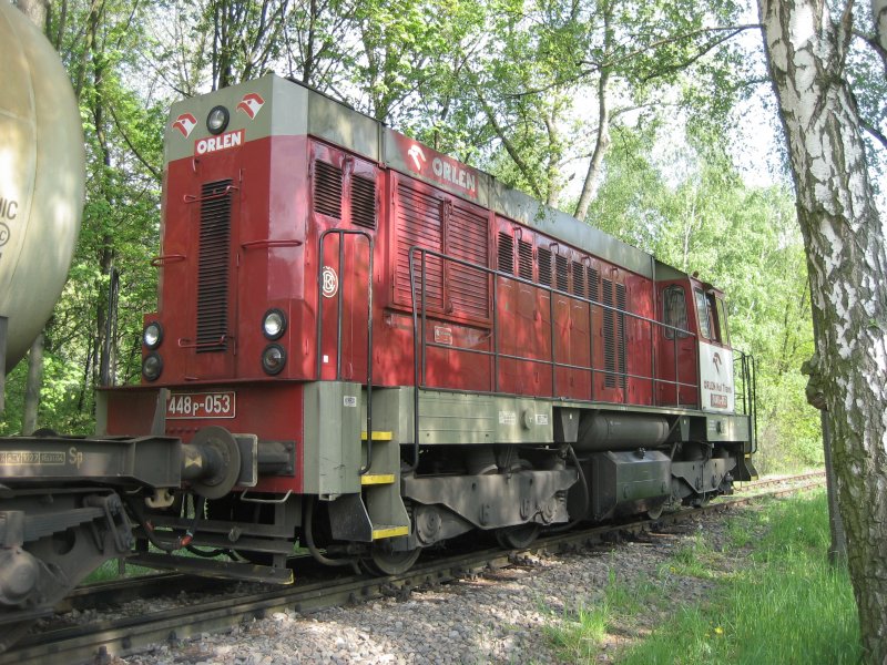 T448p-053 von der ORLEN KolTrans am 05.05.2008 in Krakw Balice.