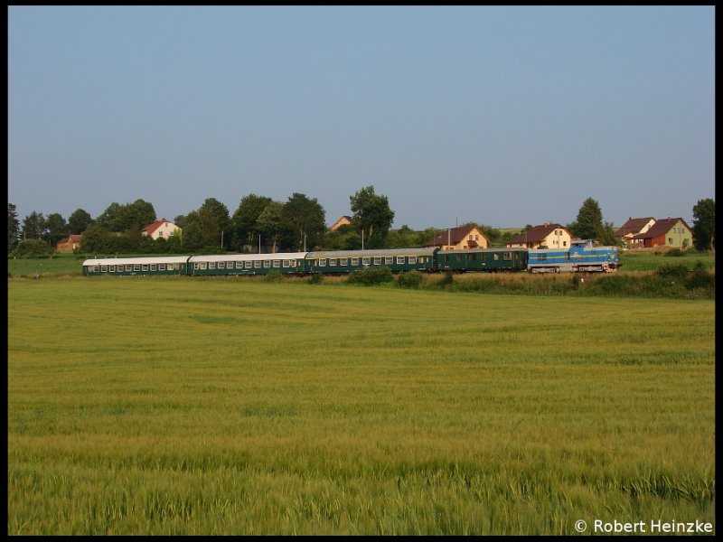 T466.0007 mit 14920 nach Zdar nad Sazavou am 05.07.2009