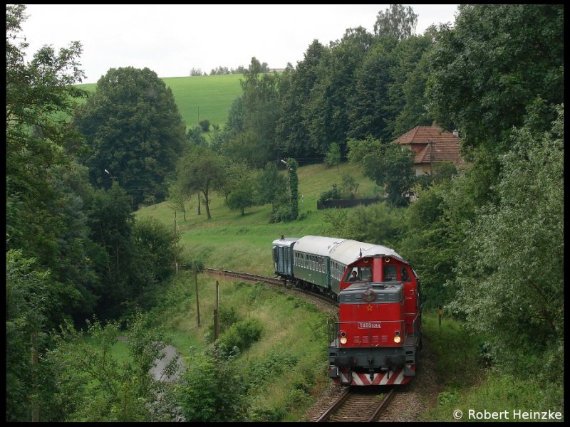 T466.0254 mit 14906 nach Zdar nad Sazavou am 04.07.2009