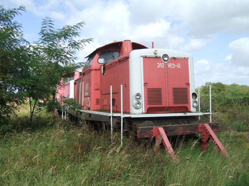 Tag der offenen Tr bei Alstom in Stendal 15.09.2007 (212 163-0)