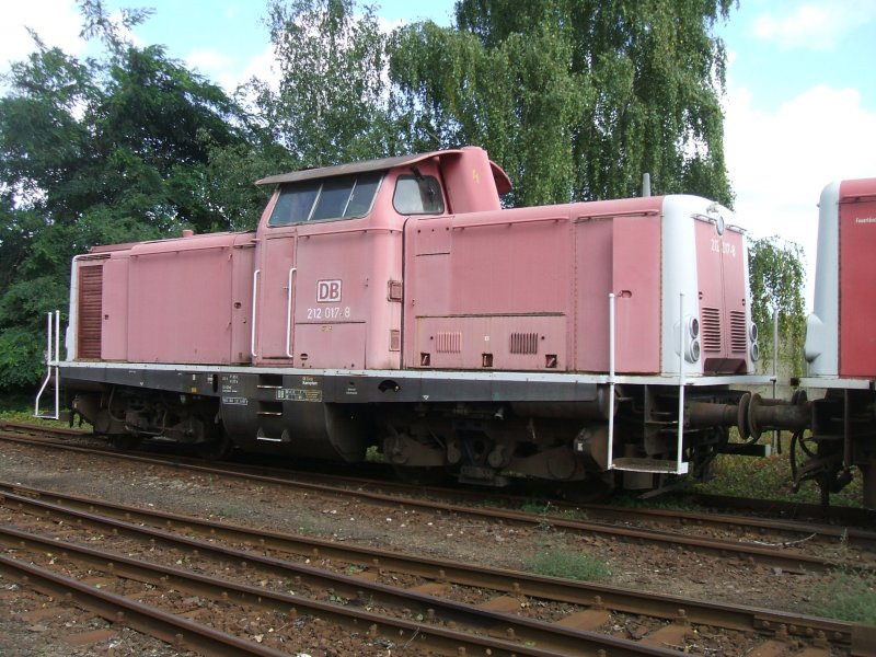 Tag der offenen Tr bei Alstom in Stendal 15.09.2007 (212 017-8)