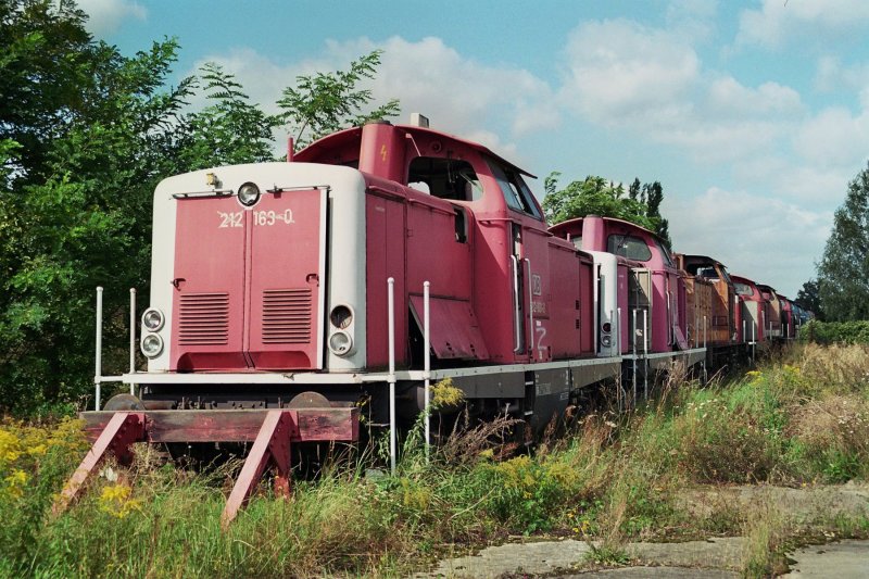Tag der offenen Tr bei Alstom in Stendal 15.09.2007 (212 163-0)