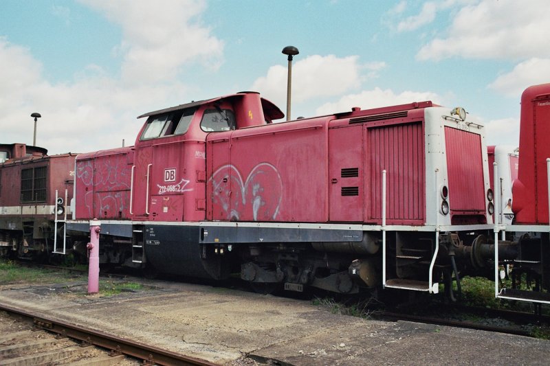 Tag der offenen Tr bei Alstom in Stendal 15.09.2007 (212 058-2)