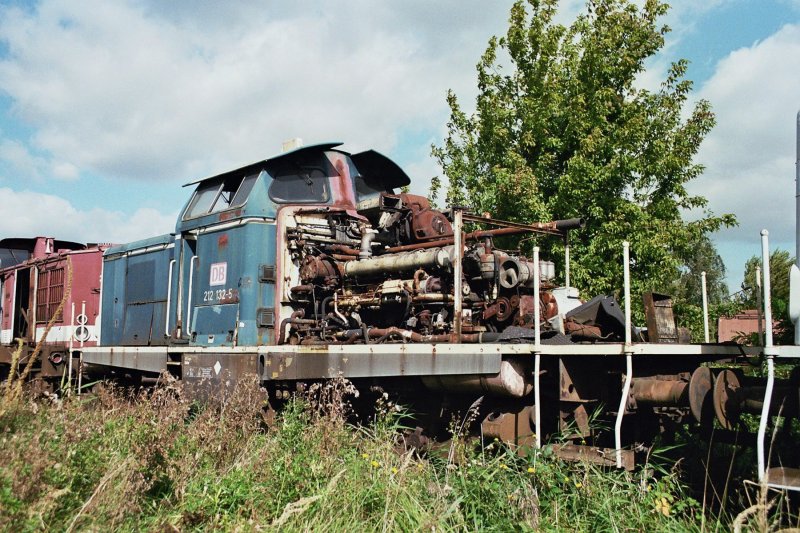 Tag der offenen Tr bei Alstom in Stendal 15.09.2007 (212 132-5)