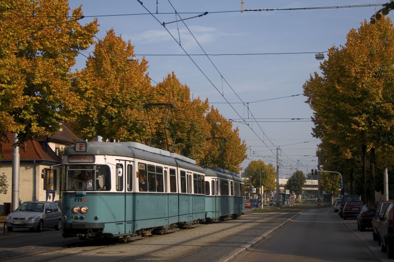 Taktion 290 am 28. September in Mannheim n�he Herzogenriedstra�e.