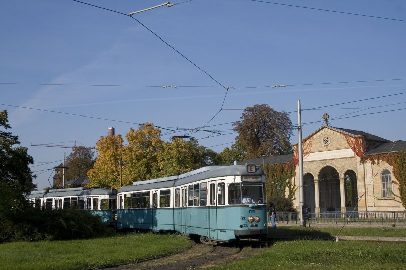 Taktion 290 am 28. September in Mannheim am Hauptfriedhof.