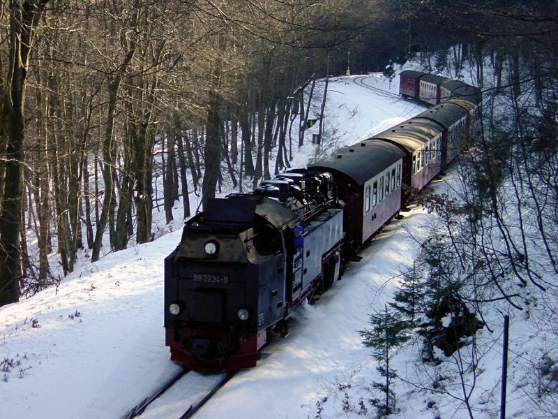 Talfahrer im Dr�ngetal, 22. Februar 2003