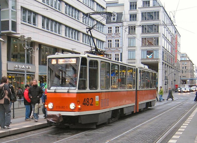TATRA KT 4D bei einer Themenfahrt 2007 in der Friedrichstrasse