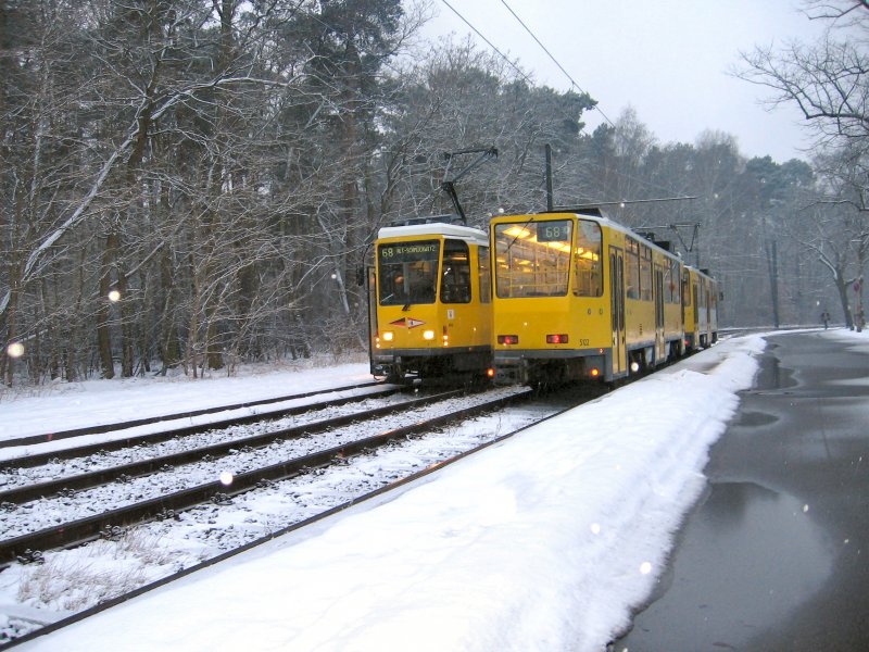 TATRA T6D auf der Linie nach Alt-Schmckwitz
2006