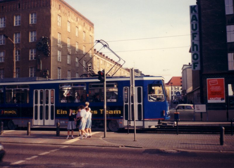 Tatrabahn 1994 in Rostock