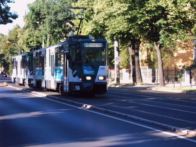 Tatrabahn in Berliner Str. in Potsdam in 2006
